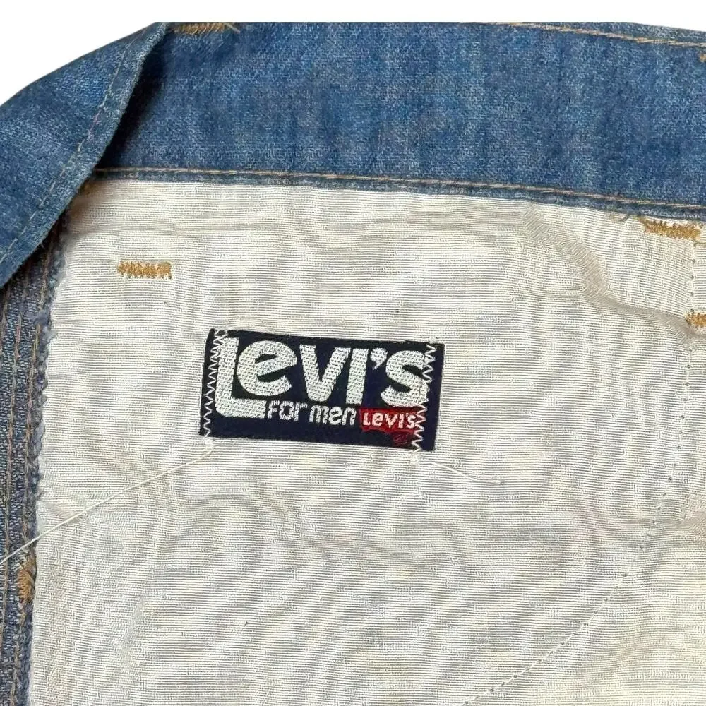 Levi's Orange Tab Jeans Vintage 70s Blue 40x29